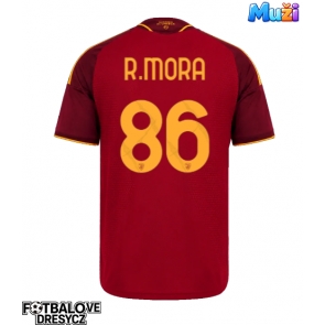 AS Roma Rodrigo Mora #86 Domácí Dres 2026-27 Krátký Rukáv